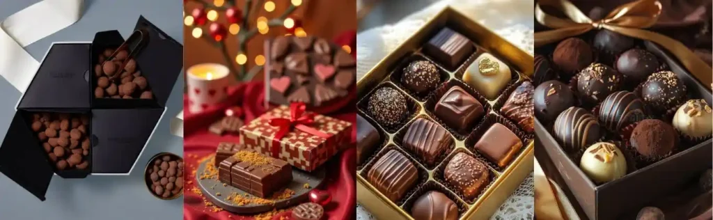 home made chocolates in Calicut. customized gifts and hampers